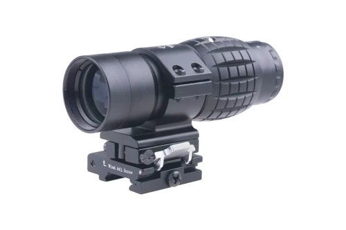 Theta Optics - Lupa 3x35 V2 Red Dot Magnifier - černá - THO-10-011611