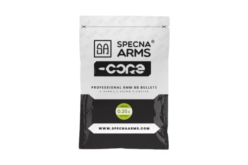 Specna Arms - CORE ASG BBS - 0,25 g - 1000 ks - Bílá - SPE-16-021021
