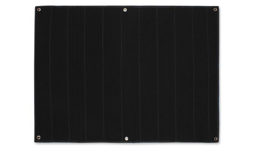 4TAC - Zobrazovací panel pro nálepky na suchý zip - 100 x 70 cm - černý