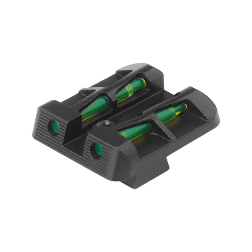 HIVIZ - Zadní optické hledí pro Glock - dvě barvy tyčinek - GLLW15/-RDGR