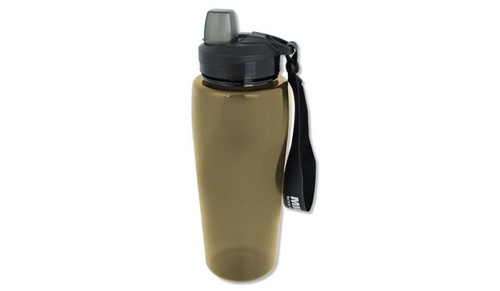 Mil-Tec - Láhev na pití - 600 ml - Transparent Coyote - 14519705