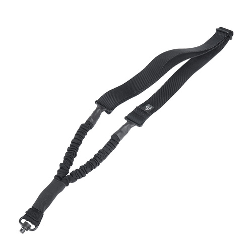 UTG - Bungee Sling QD Gun Sling - 1-bodový - černý - PVC-GB507B