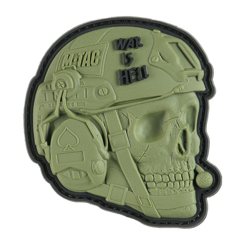 M-Tac - Válka je peklo - PVC 3D - Olive - 51328001