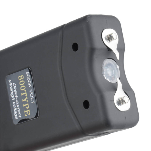 Paralyseur - Kompaktní paralyzér se svítilnou - obdélníkový - 5 000 000 V - USB - 800