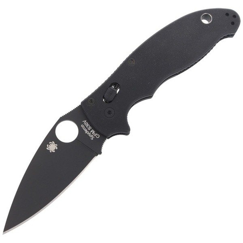 Spyderco - Nůž Manix™ 2 G-10 Black / Black Blade - C101GPBBK2