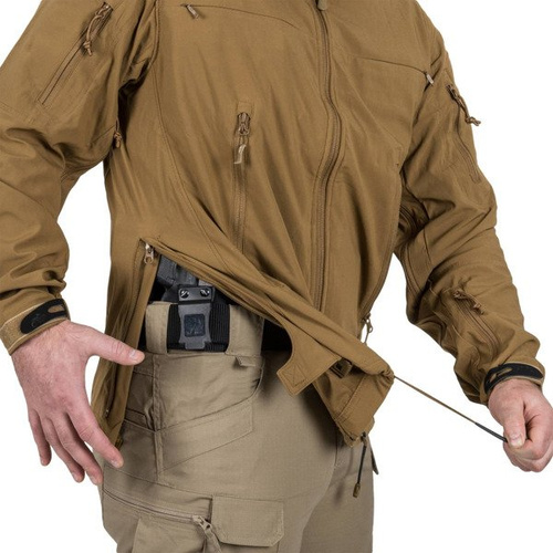 Helikon - Bunda Cougar® QSA™ + HID™ - Soft Shell Windblocker - Shadow Grey - KU-CGR-SM-35