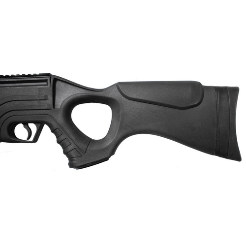 Hatsan - Flash 101 QE Set PCP Airgun - 5,5 mm - Black - FLASH 101 QE SET