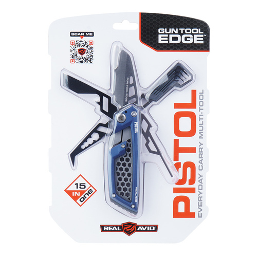 Real Avid - Multitool Gun Tool Edge Pistol Tool - modrý - AVGTE-P
