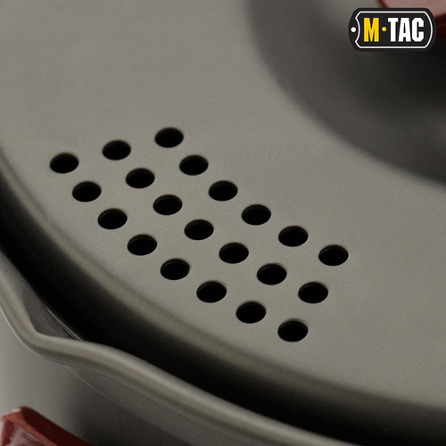 M-Tac - Cestovní čutora - sada 2 misek - černá - MTC-DM-CS1