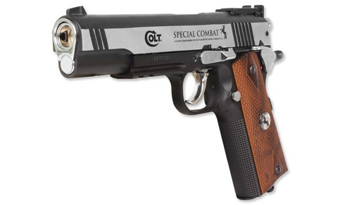 Umarex - Vzduchová pistole CO2 Colt Special Combat Classic - 4,5 mm - hnědá - 5.8096