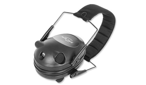 Mil-Tec Plus - Aktivní sluchátka EED - černá - 16243002