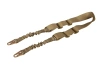 GFC Tactical - Dvoubodové zavěšení Bungee - Khaki - GFT-24-000446