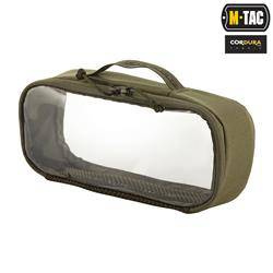 M-Tac - Průhledné pouzdro Elite Medium - střední - zelená Ranger - 10147023-M