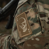 M-Tac - Morální nášivka Face of War - Cordura - Coyote - 51389005