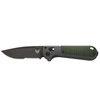 Benchmade - 430SBK Zavírací nůž Redoubt - D2 - šedý/zelený - 430SBK