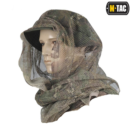 M-Tac - Odstřelovačská šála ze síťoviny - Camo - MTC-NTSCRF-MC