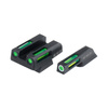 Hiviz - Pistolová mířidla LiteWave H3 Tritium/Litepipe - CZ 75 / 85 - Zelená - Bílá kontura - CZN321