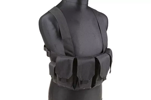 GFC Tactical - Hrudní taktická vesta - Nylon - černá - GFT-18-007965