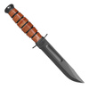 Ka-Bar 1250 - Short USMC military knife - Leather sheath 