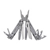Ganzo - Multitool G303 se sadou bitů - 14 nástrojů - stříbrný - G303
