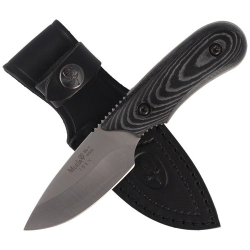 Muela - Nůž Skinner Full Tang Black Micarta 75 mm - IBEX-8M