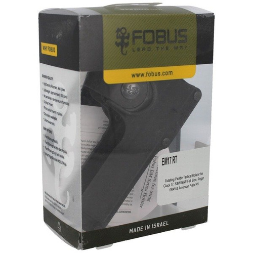 Fobus - Pouzdro pro Glock 17, 22, 31, S&amp;W, Ruger - otočné - pravé - EM17 RT
