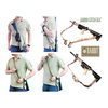 Cetacea Tactical - Konvertibilní dvoubodový závěs na králíka - zelený Ranger - TA-RABBIT-RANGE