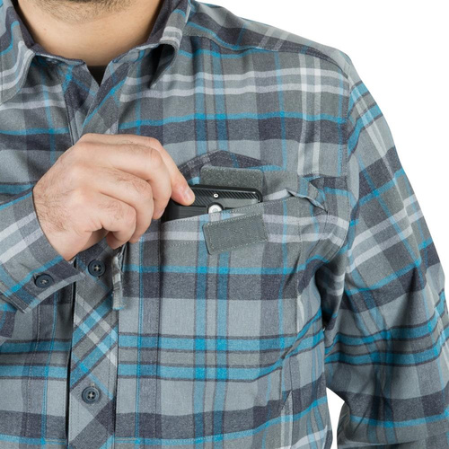 Helikon - Košile Defender Mk2 Pilgrim® - Zrzavý kostkovaný - KO-DPG-SR-P2401