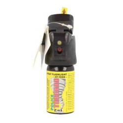 ESP - Pepřový Plyn Policejní Tornádo s LED svítilnou - Proud - 40 ml - SFL-01-40