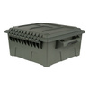 Fosco Industries - Utility Ammo Box Large - 28 l - Polymer - Zelená - 465205