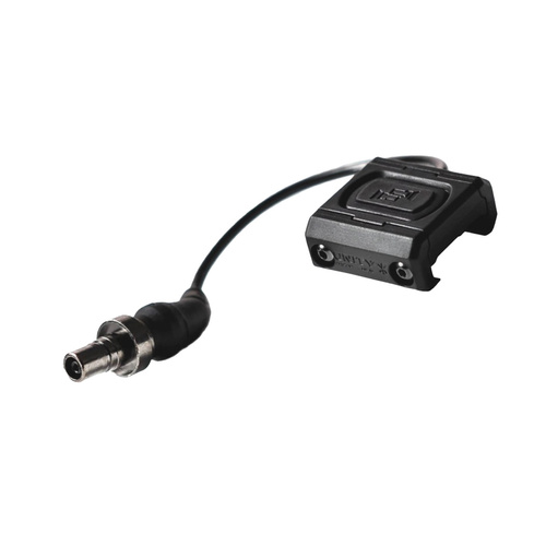 Unity Tactical - Gelový spínač na kabelu ModButton Lite - SureFire - 4,5" - Černá - MBL-BLK-SF-4,5