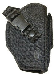 Leapers - Univerzální opaskové pouzdro Commando Belt Holster - Zákony - černé - PVC-H270B