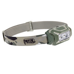 Petzl - Aria 2 LED čelová svítilna - 450 lm - RGB - zelená / maskovací - E070BA01
