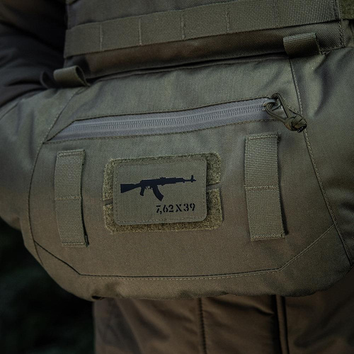 M-Tac - Laserem vyřezávaná nášivka AKM 7.62x39 - zelená/černá - 51110232