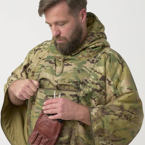Helikon - Poncho Swagman Roll - Windpack - Climashield - MultiCam - PO-SMR-BL-34