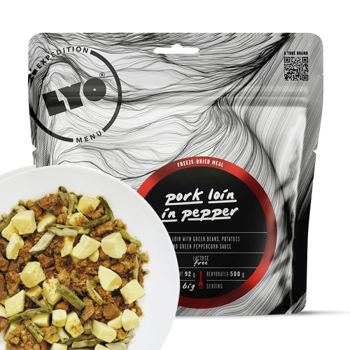 LyoFood - Vepřová panenka na zeleném pepři - 500 g