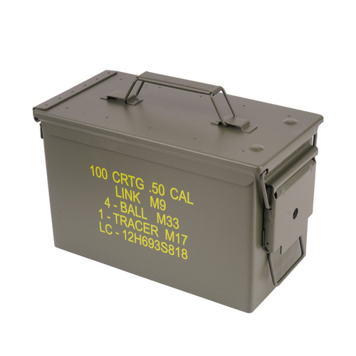 Mil-Tec - US Army M2A1 .50 Cal Steel Ammunition Box - replika - 15963200