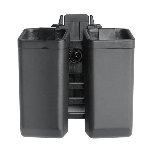 ESP - MH-MH-54 Dvojité otočné pouzdro pro zásobníky ráže 9 mm Luger / .40 - UBC-05 Clip - černá - 12433