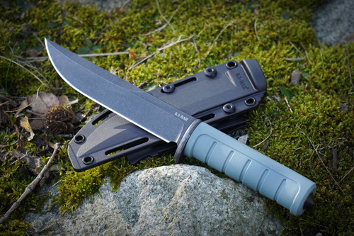 Ka-Bar - Nůž s pevnou čepelí Dust I 6,125″ - Clip Point - D2 - Zelený - 6100