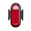 Fenix - Dobíjecí svítilna na kolo LED USB-C - červená - 400 mAh - BC05R V2.0 