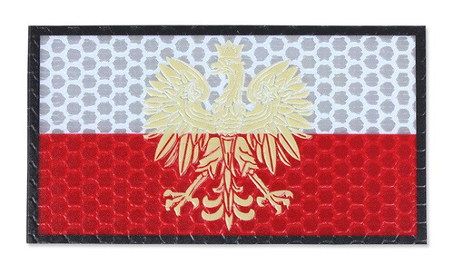 Combat ID - nášivka Poland Eagle 3D - velká - barevná - Gen I