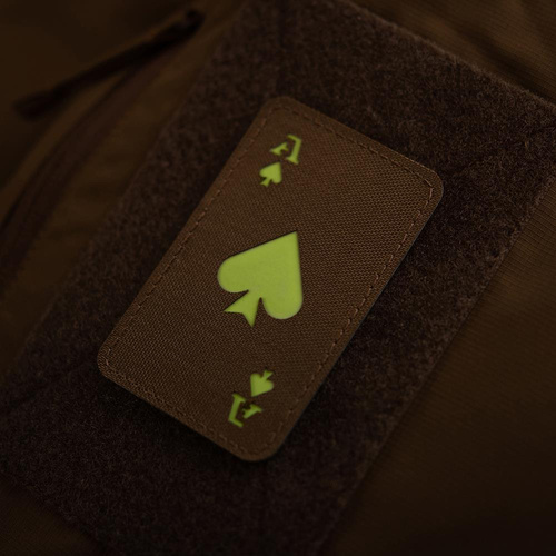 M-Tac - Nášivka Ace of Spades - Cordura 500D - Coyote / Fluorescent - 51109599