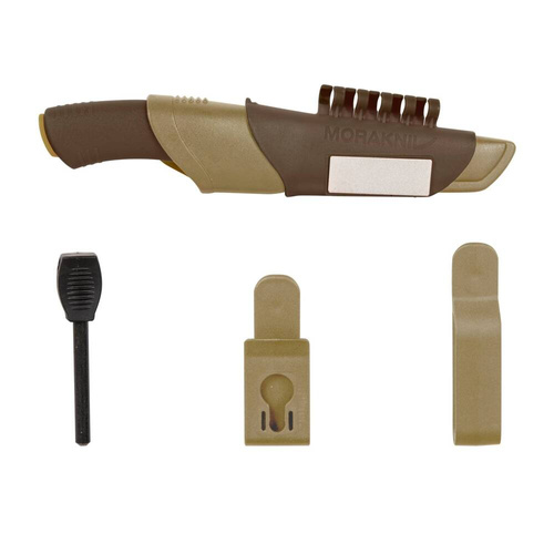 Morakniv - Nůž Outdoor Bushcraft Survival Desert - Khaki - NZ-BDS-SS-13
