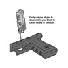 Real Avid - Nástroj 4 v 1 pro pistole Glock - černý - AVGLOCK41
