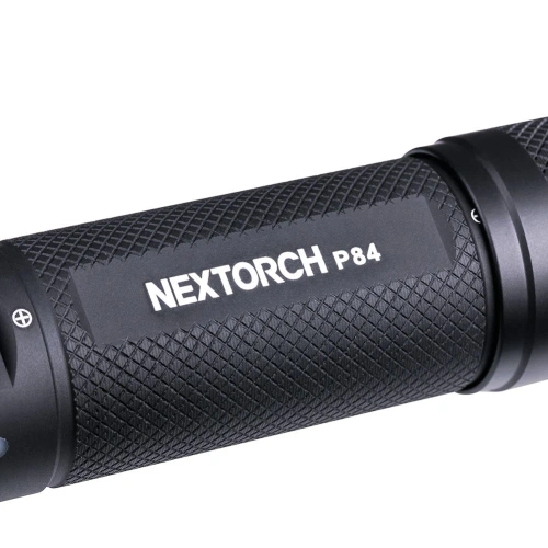 NEXTorch - Taktická LED svítilna P84 - 21700 4800 mAh - 3000 lm - Černá - NEXT-P84