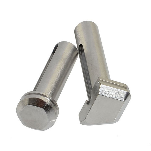 Strike Industries - Prodloužené čepy pro AR - chrom - SI-AR-EPTP-CC