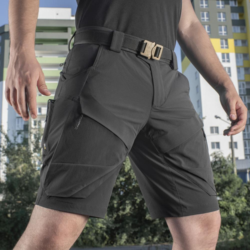 M-Tac - Taktické šortky Rubicon Flex - 4-Way Stretch - YKK - Černá - 20070002