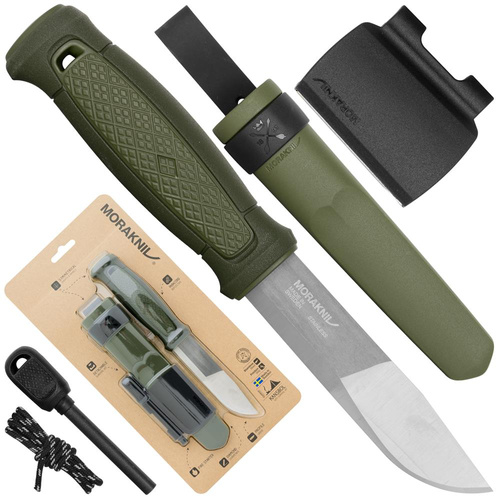 Morakniv - Nůž pro přežití Kansbol se sadou pro přežití - zelený - 13912 