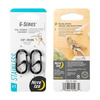 Nite Ize - Nite Ize - G-Series™ #1 dvoukomorová karabina - 2 ks - ocel - černá - GS1-01-2R6