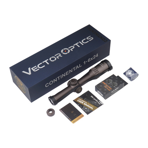 Vector Optics - Puškohled Continental X6 1-6x24 SFP Tactical - 30 mm - FDE - SCOC-34